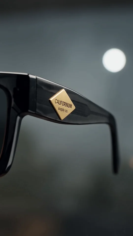 Californium eyewear campaign creative